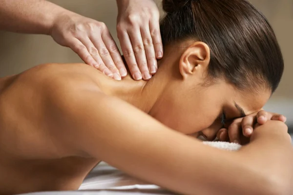 Massage for neck pain relief at Remedial Studio in Marylebone.